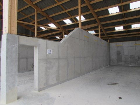 Création d'un silo de stockage pour céréales (lot gros-oeuvre)