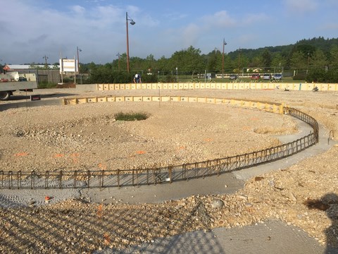 Extension du Centre nautique de Cloyes-sur-le-Loir - Ferraillage et coffrage de longrines