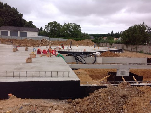 ​Construction d'une Maison de Santé - lot gros-oeuvre (fondations, longrines et dallage)